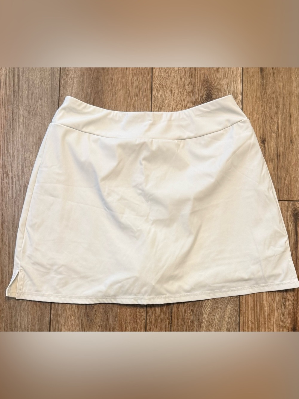 White Athletic Skort